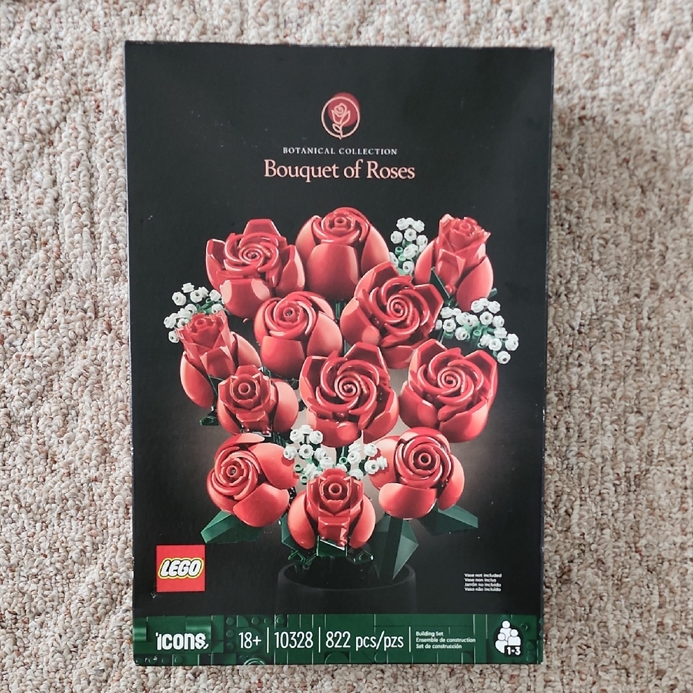 LEGO Botanical Collection Red Rose Bouquet